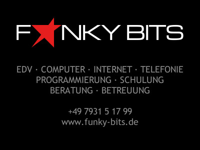 Fulda - EDV Computer Webdesign Software Hardware Beratung Programmierung Alternativen Homepage WebSite Funky Bits